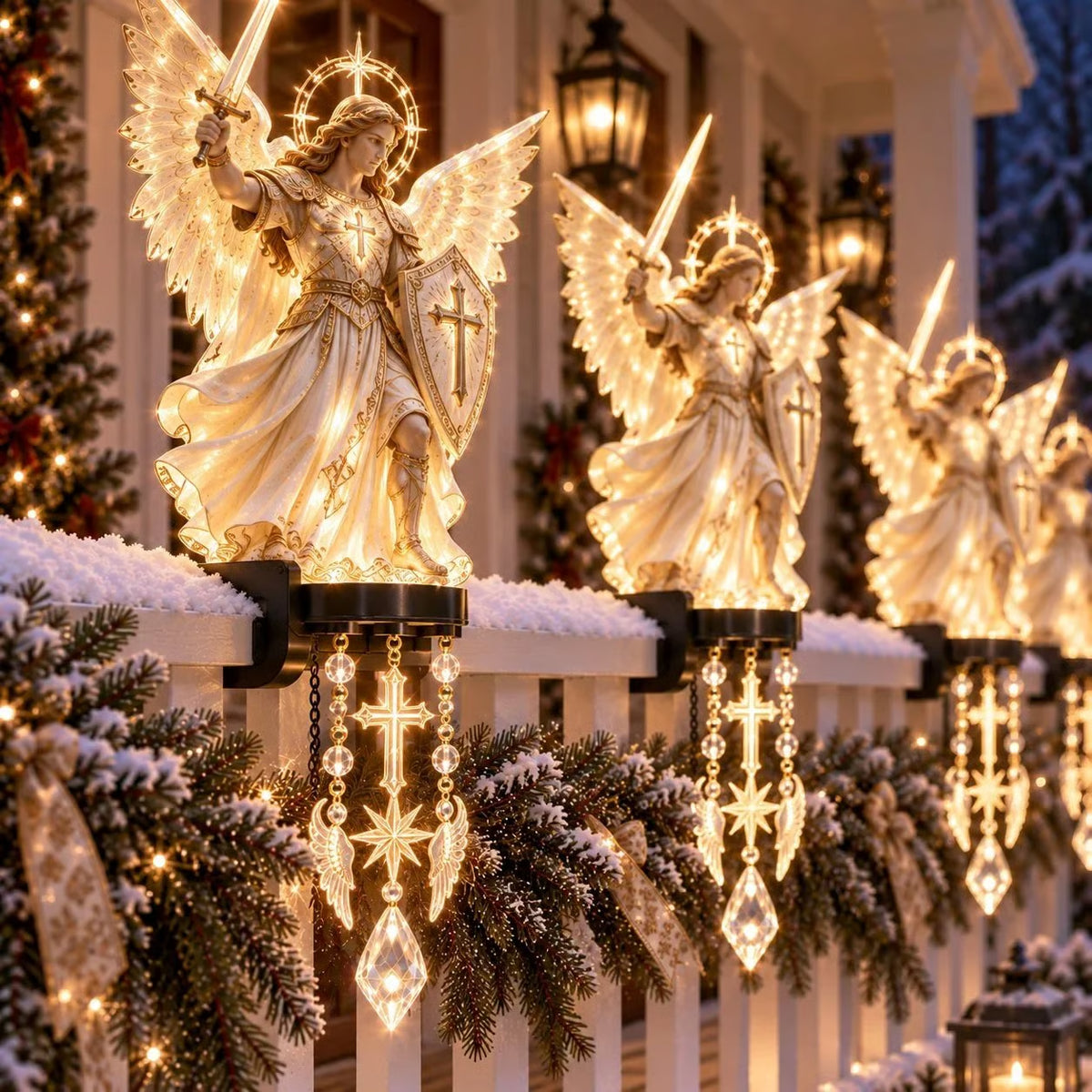 ✨ Sacred Christmas Railing Lights | The Christmas Decoration That Feels Truly Meaningful