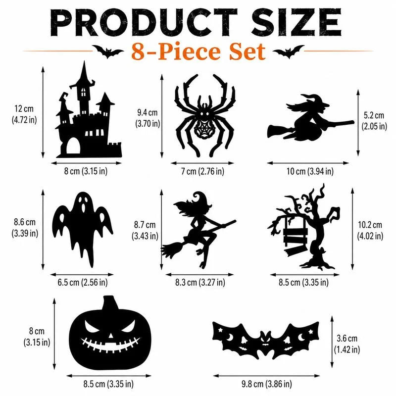 Ceruval - LED Silhouette Wall Light Stickers